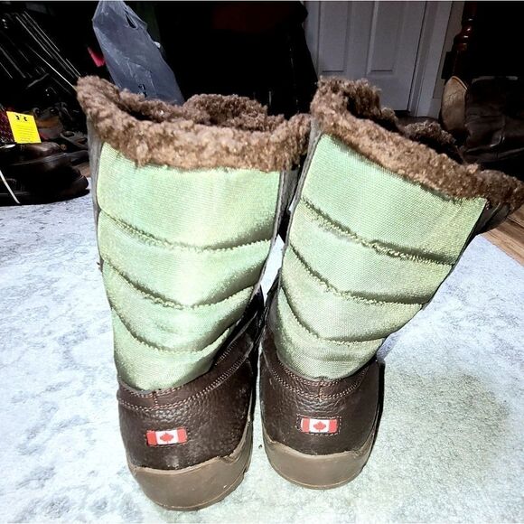 Pajar Canada | Green & Brown Snow Waterproof Boots - Picture 3 of 6
